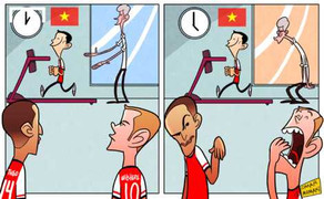 Arsenal cần chiêu mộ gấp Running Man VN