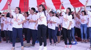 Ấn tượng màn chào đón học sinh lớp 10