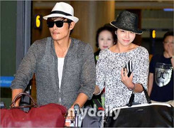 Vợ chồng Lee Byung Hun hạnh phúc sau tuần trăng mật