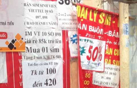 Mua SIM sinh viên dễ như mua rau