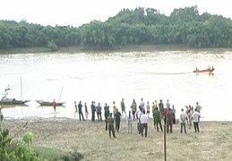 Lật thuyền trên sông Lam, hai chị em mất tích