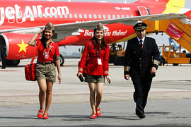 VietjetAir bắt đầu bán vé máy bay từ 3.000 đồng