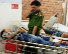 Công an nổ súng trấn áp tội phạm, vô tình trúng dân