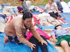 Toàn cảnh ứng phó 'động đất cực đại' ở Bắc Trà My