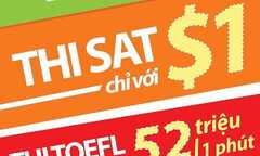 Thi SAT với 1USD - 'Rinh' học bổng 52 triệu trong 1 phút