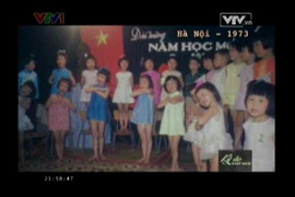 Tư liệu quý lễ khai giảng năm 1973 ở Hà Nội