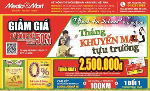 Media Mart tặng tiền mặt tri ân khách hàng