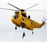 Máy bay cứu hộ làm rơi chết bệnh nhân