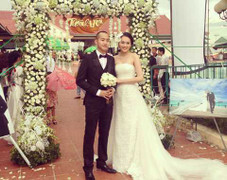 Lộ ảnh cưới Ngọc Thạch và thiếu gia Hà Nội