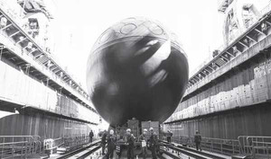 Ảnh: Lễ hạ thủy tàu ngầm Kilo Hải Phòng của Việt Nam