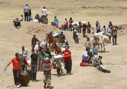 Sợ chiến tranh, hàng nghìn người Syria chạy trốn