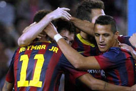 Neymar tiếp tục 'xịt', Barca thắng hú hồn