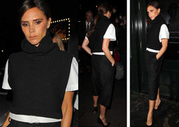 Victoria Beckham lăng xê mốt quần ngố