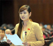 Tâm thư gửi 'Bà nghị xinh nhất Quốc hội'