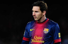 Barca thắng to, Messi tỏ thái độ lạ