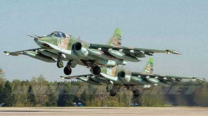'Hung thần diệt tăng' Su-25 đâm xuống đất