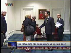 Video: Thủ tướng tiếp các chính khách và học giả Pháp