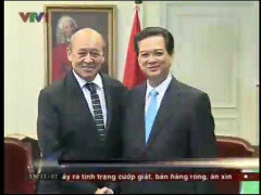 Video: Thủ tướng tiếp Bộ trưởng Quốc phòng Pháp