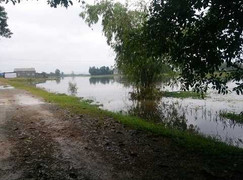 Sẩy chân rơi xuống sông, 2 bé gái chết đuối thương tâm