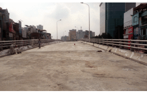 Chuẩn bị thông xe cầu vượt rộng nhất Việt Nam