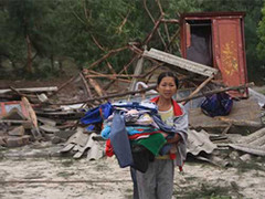 Ở nơi chịu ảnh hưởng kinh hoàng nhất bão số 10