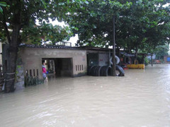 Siêu bão vừa đi qua, lại lo áp thấp