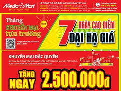 Media Mart Khuyến mại chào mừng giải phóng Thủ Đô