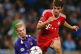 Man City thua thảm Bayern Munich