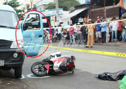 Những cái chết thảm sau khi mở cửa ôtô