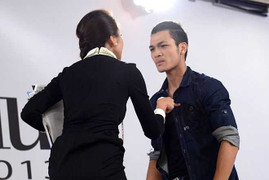 Clip: Siêu mẫu Thanh Hằng tát thí sinh