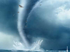 Clip: Lao vào vòi rồng khổng lồ để quay phim