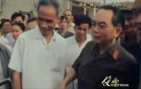Những hình ảnh đặc biệt về Đại tướng Võ Nguyên Giáp năm 1973