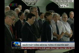 Video: Người Pháp tưởng niệm Đại tướng Võ Nguyên Giáp