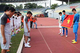 U19 Việt Nam không kịp viếng Đại tướng Võ Nguyên Giáp