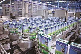 Xuất khẩu sữa Vinamilk tăng trưởng bình quân 62%