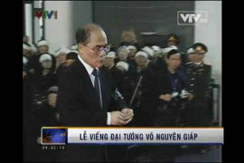 Video: Đại biểu cấp cao trong nước và quốc tế viếng Đại tướng