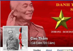 Cộng đồng mạng treo cờ rủ Quốc tang Đại tướng