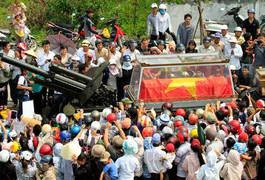 Linh cữu Đại tướng đã về đến Quảng Bình