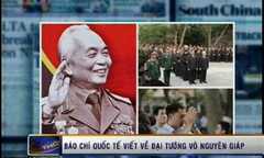 Báo chí quốc tế trang trọng đưa tin lễ tang Đại tướng