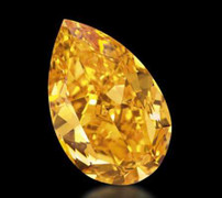 Cận cảnh viên kim cương cam chói 'khủng' nhất thế giới