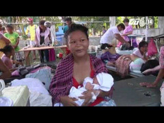 Video: Sinh con trong động đất