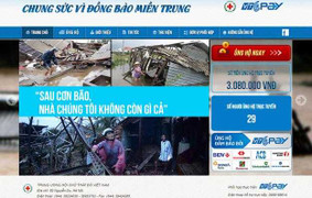 Xin hãy hướng về đồng bào miền Trung ruột thịt