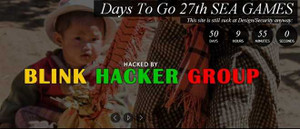 Trang web chính thức SEA Games 27 bị tấn công