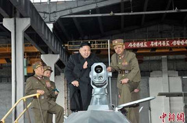 Thế giới 24h: Triều Tiên đóng tàu chiến tàng hình?