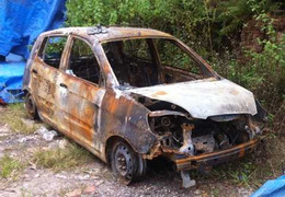 Bắt nhóm cướp, đốt xe taxi táo tợn ở Hà Nội