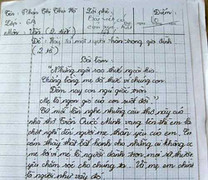 Những bài văn điểm 10 xúc động dân mạng