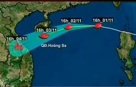 Diễn biến mới nhất cơn bão số 12