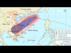 Bão số 12 đe dọa các tỉnh Quảng Nam, Quảng Ngãi
