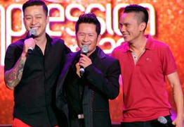 Nhóm Quả dưa hấu tái hợp trong liveshow Bằng Kiều