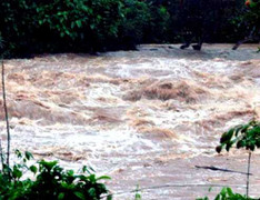 Hàng trăm người tìm thầy hiệu trưởng bị nước cuốn